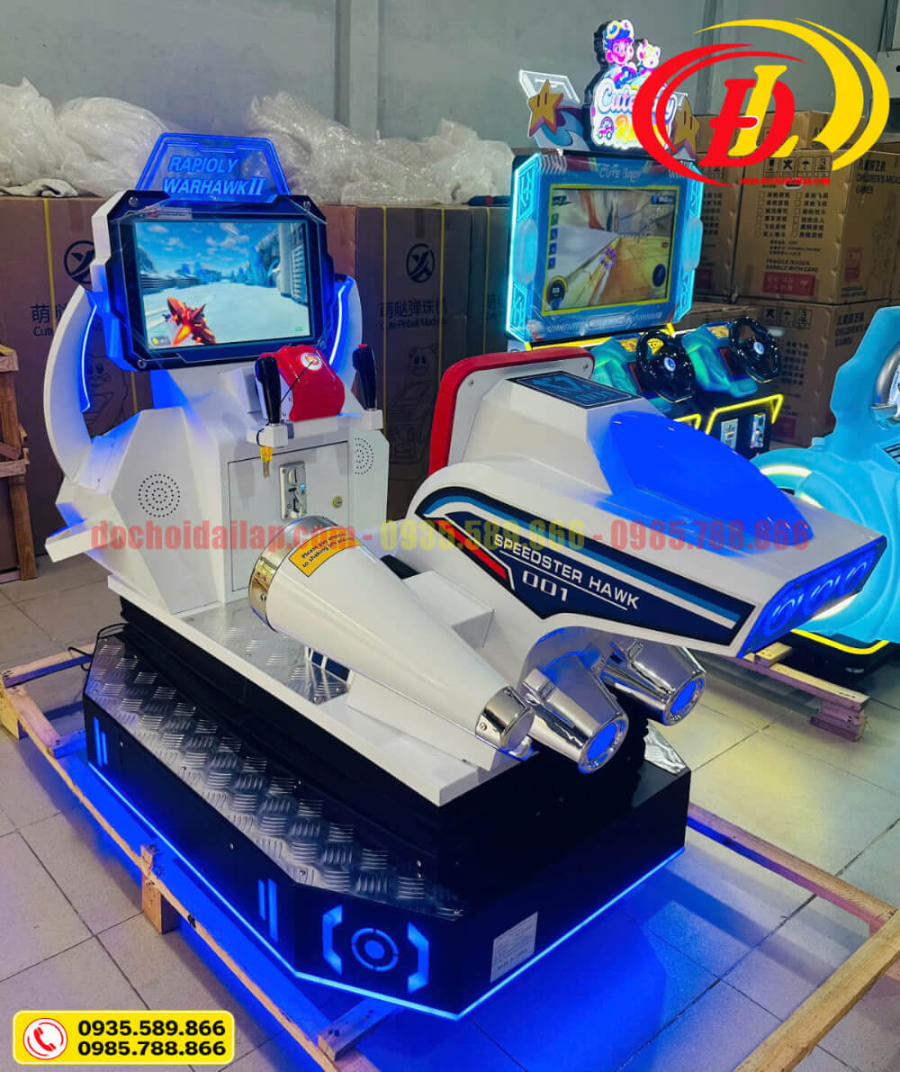 Game thùng siêu thị máy đua xe moto