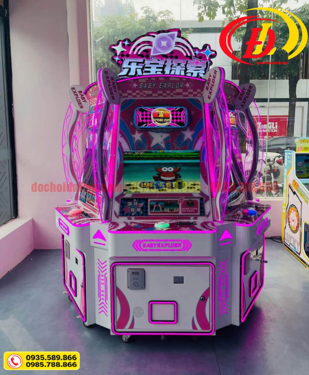 Game thùng siêu thị Baby Explorer 4 người