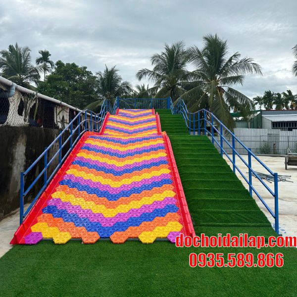 Cầu trượt phao khô mẫu 004
