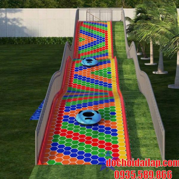 Cầu trượt phao khô mẫu 006