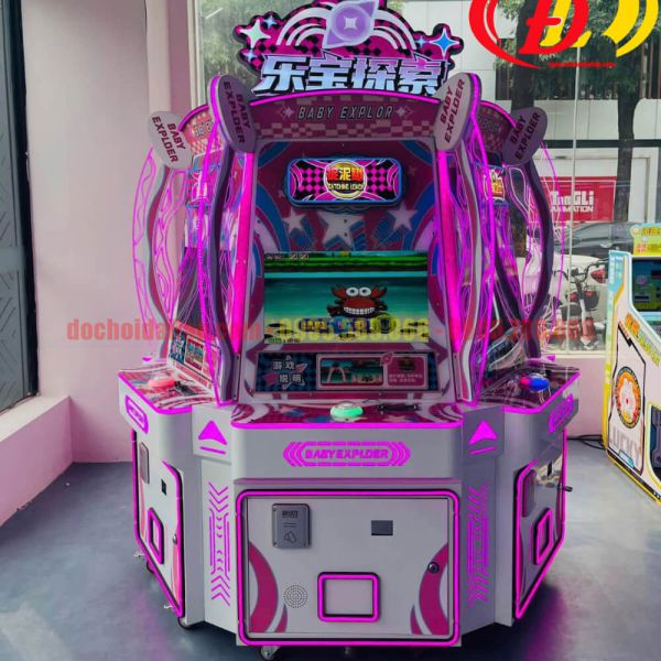 Game thùng siêu thị baby explorer 4 người