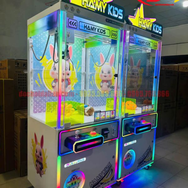 Game thùng siêu thị máy gắp thú Hamy Kids