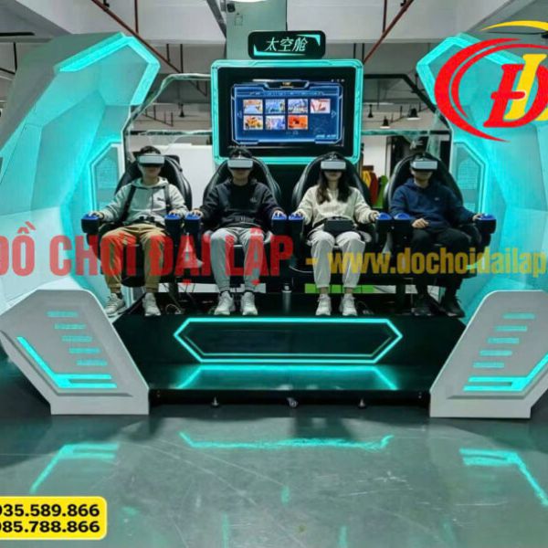 Máy Game 9D VR Thực Tế Ảo Khoang 4 Ghế