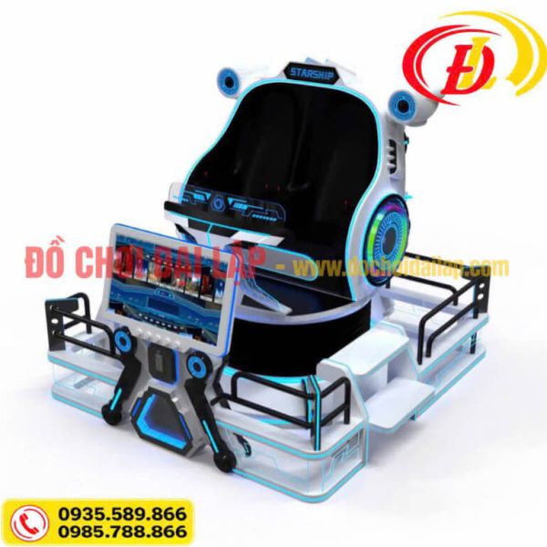 Máy Game 9D VR Thực Tế Ảo Starship 2 Ghế