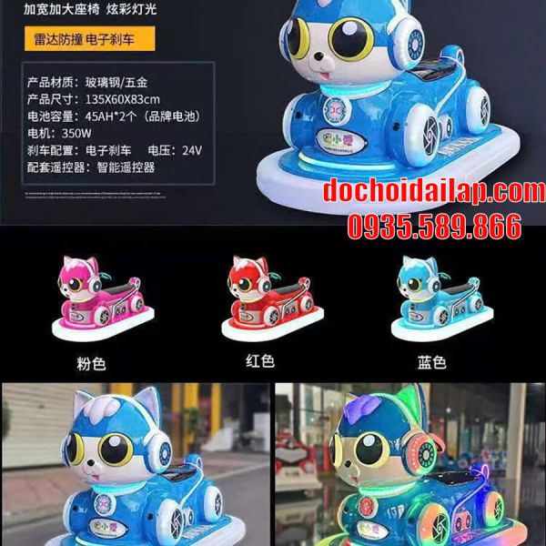 Xe điện đụng mẫu số 006