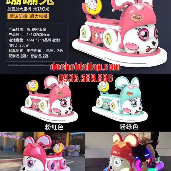Xe điện đụng mẫu số 008